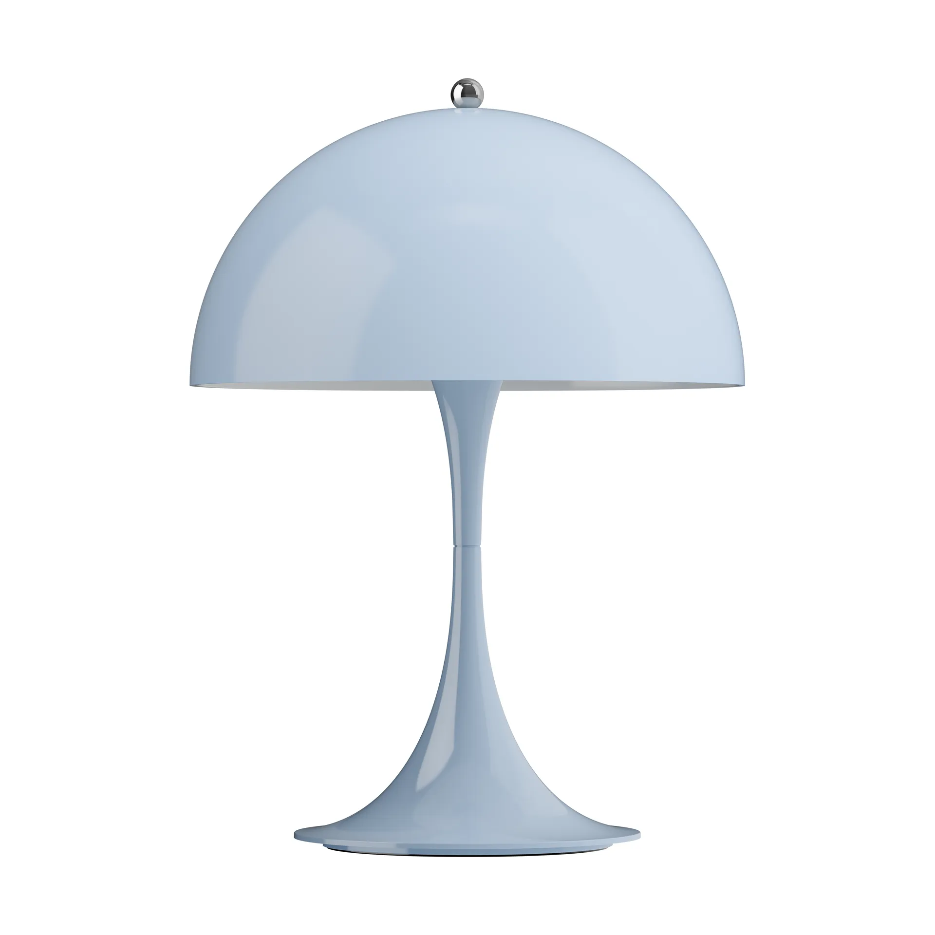 Lampada da tavolo Panthella 250 portable, Opal pale blue Louis Poulsen