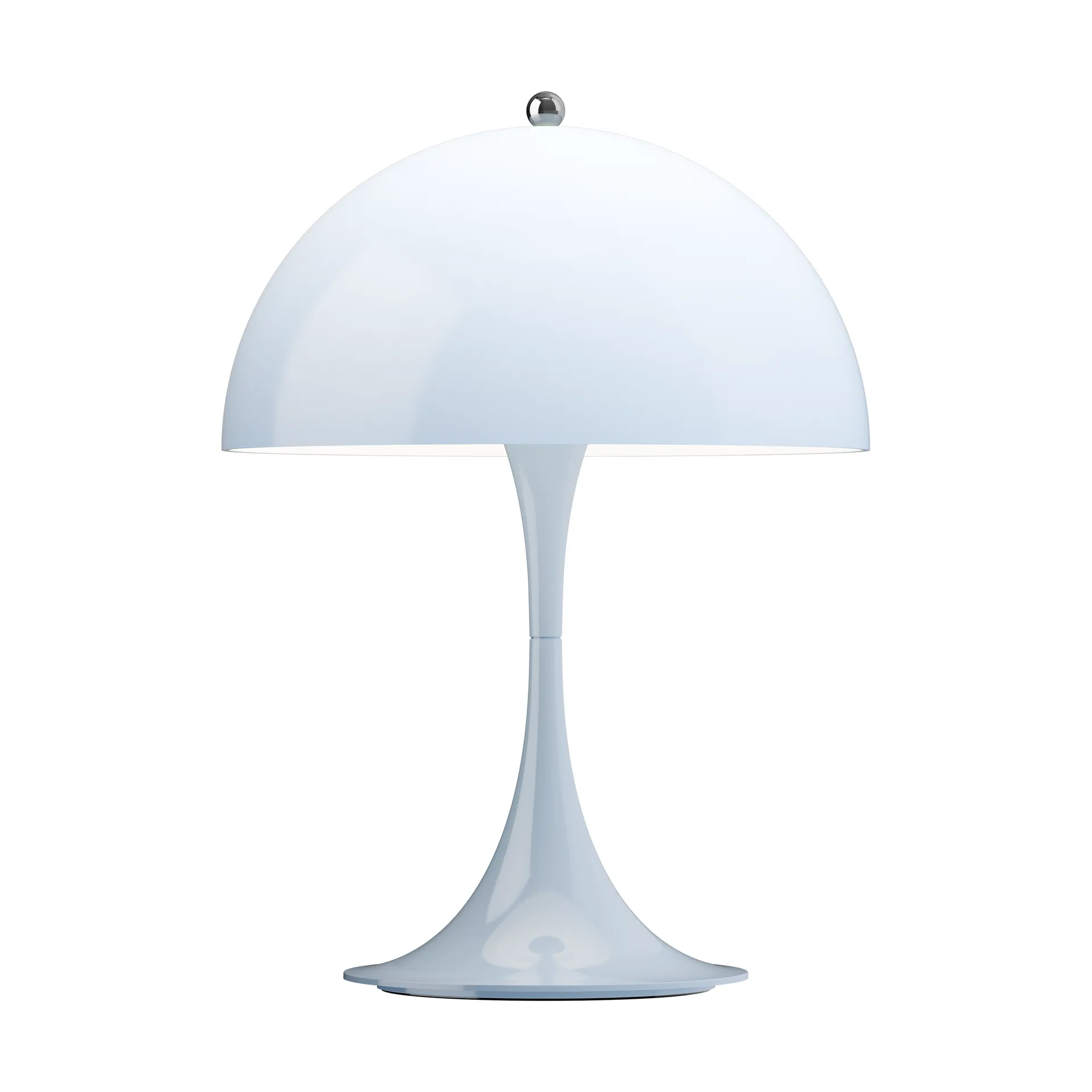 Lampada da tavolo Panthella 250 portable, Opal pale blue Louis Poulsen