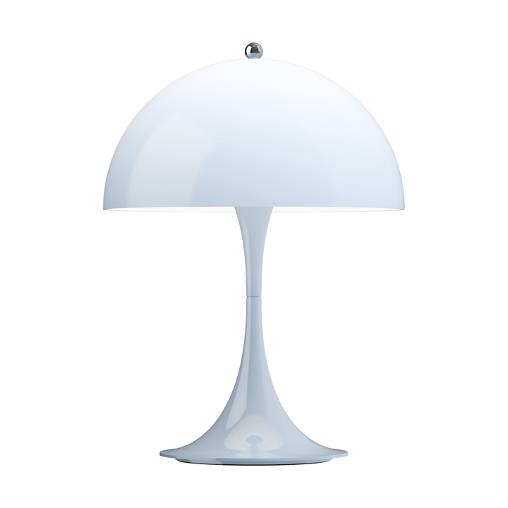 Lampada da tavolo Panthella 250 portable, Opal pale blue Louis Poulsen
