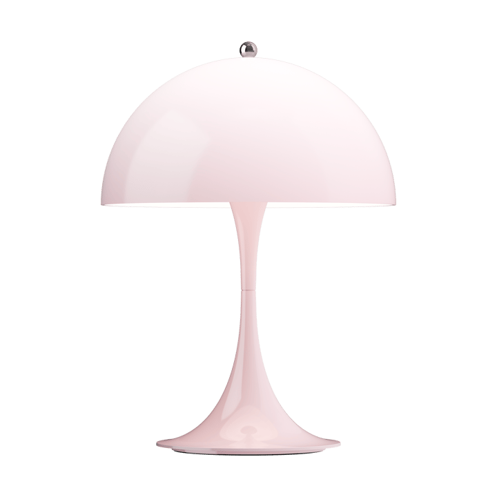 Lampada da tavolo Panthella 250 portable, Opal pale rose Louis Poulsen