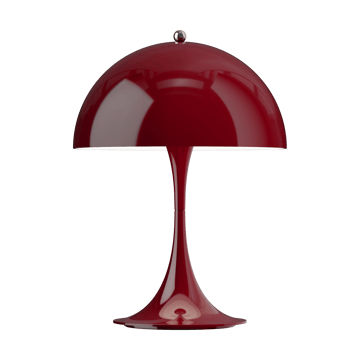 Lampada da tavolo Panthella 250 portable - Opaque burgundy - Louis Poulsen