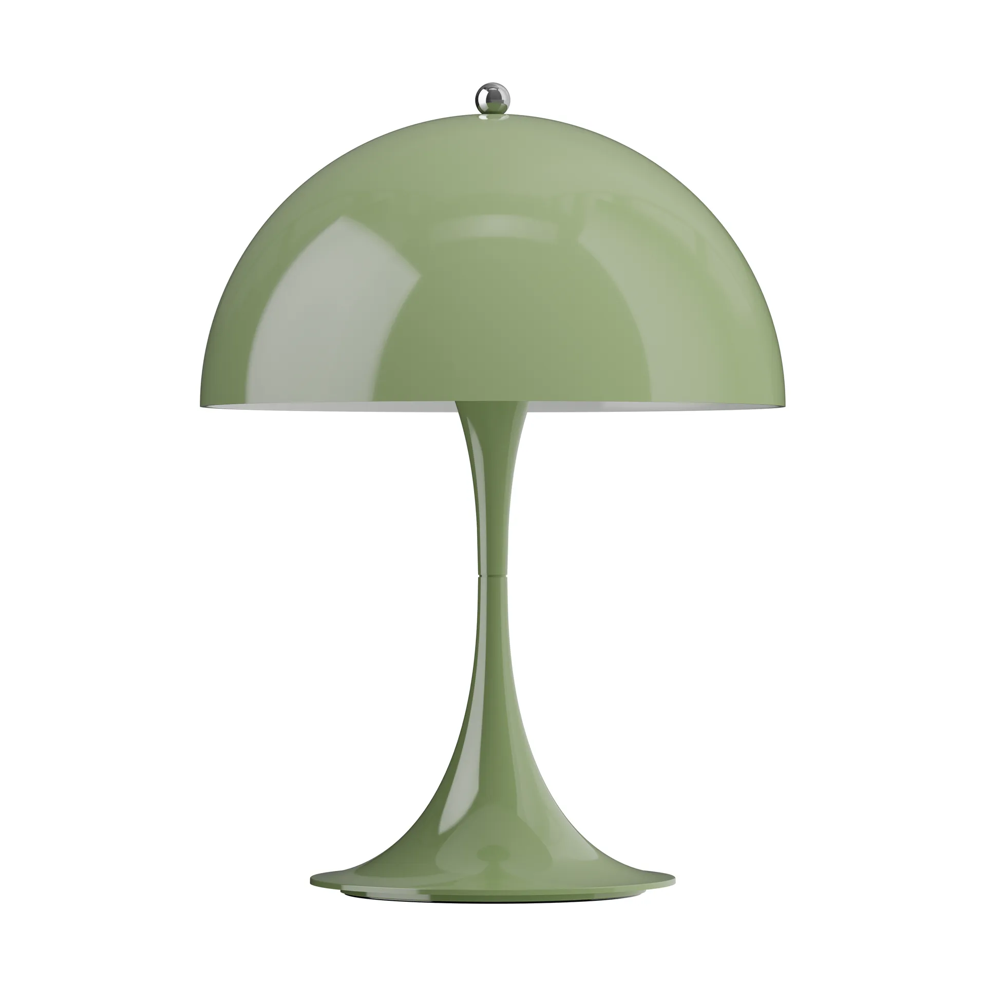 Lampada da tavolo Panthella 250 portable, Opaque moss green Louis Poulsen