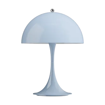 Lampada da tavolo Panthella 250 portable V3 - Opal pale blue - Louis Poulsen