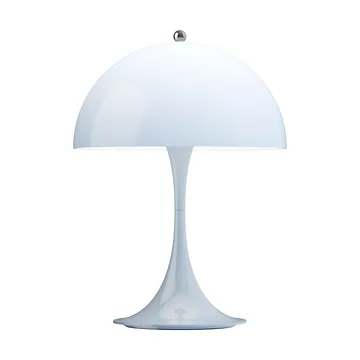 Lampada da tavolo Panthella 250 portable V3 - Opal pale blue - Louis Poulsen