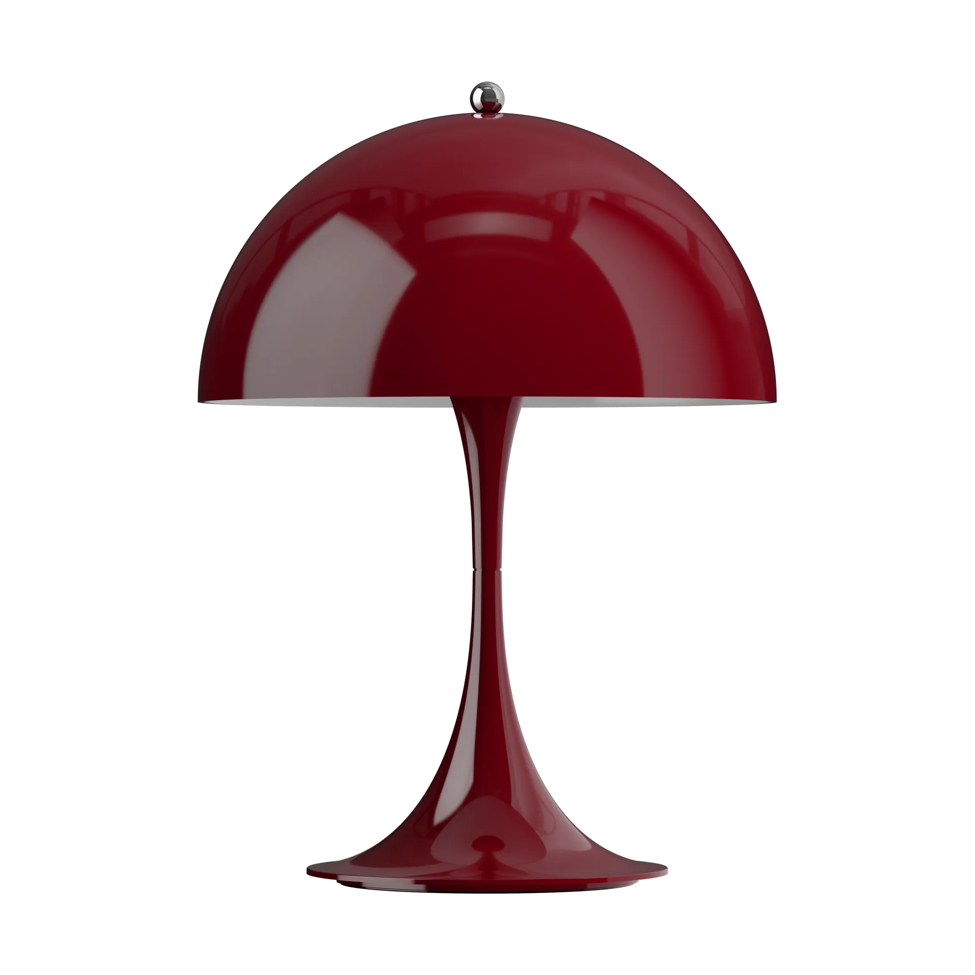 Lampada da tavolo Panthella 250 portable V3, Opaque burgundy Louis Poulsen