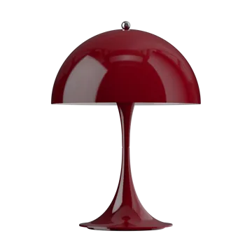 Lampada da tavolo Panthella 250 portable V3 - Opaque burgundy - Louis Poulsen
