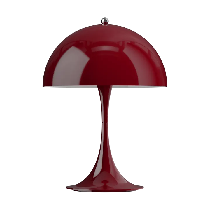 Lampada da tavolo Panthella 250 portable V3 - Opaque burgundy - Louis Poulsen