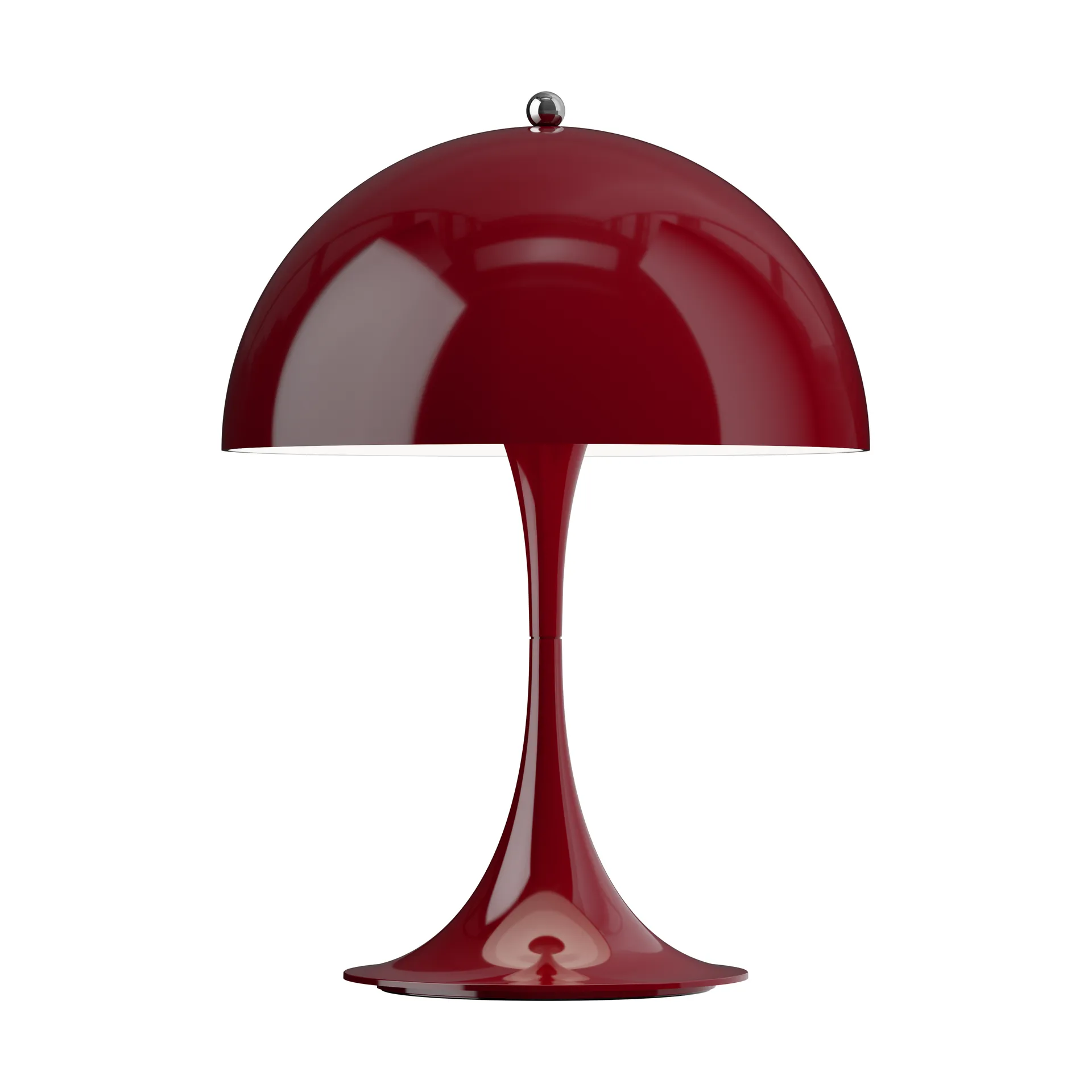 Lampada da tavolo Panthella 250 portable V3, Opaque burgundy Louis Poulsen