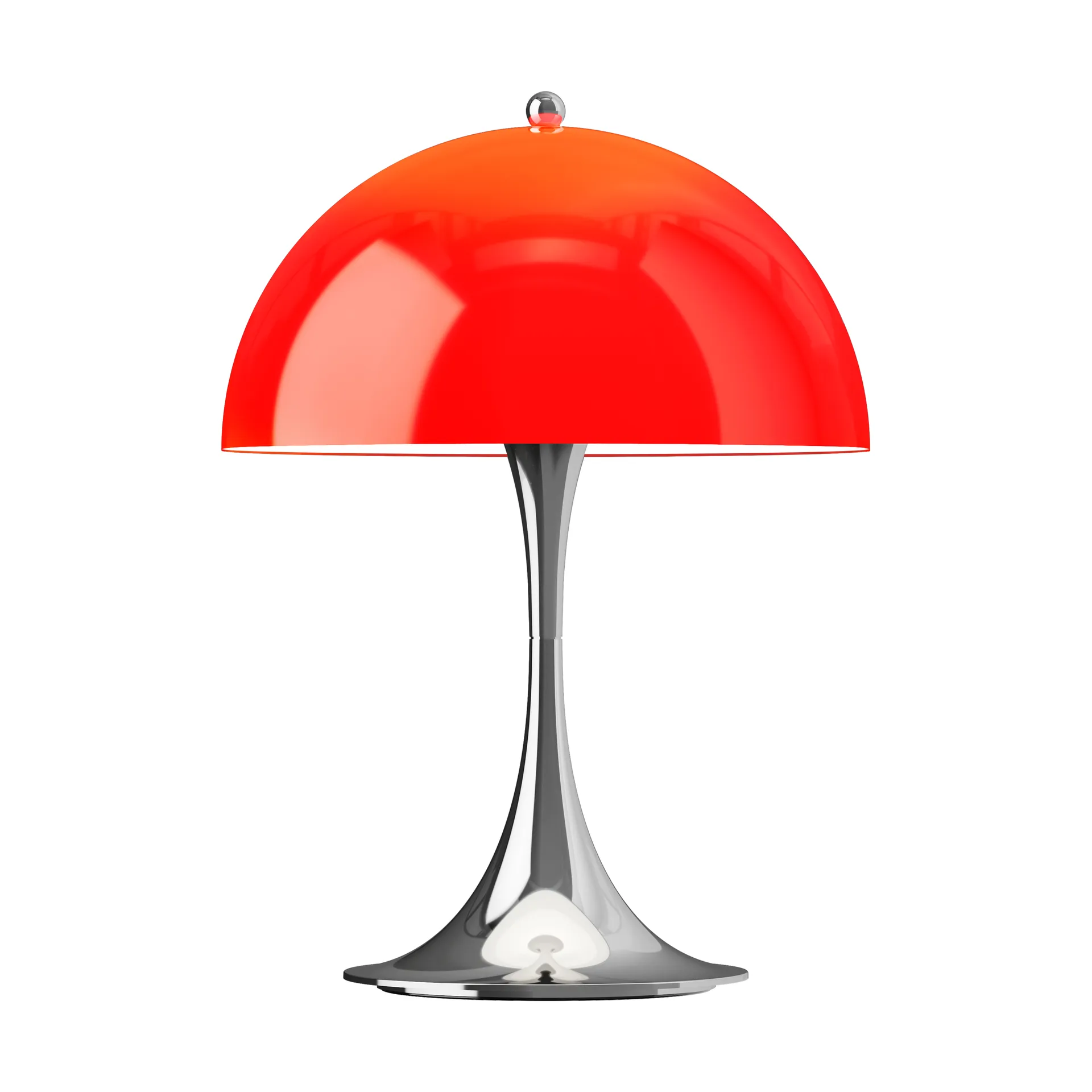 Lampada da tavolo Panthella 250 portable V3, Original Opal Red Louis Poulsen