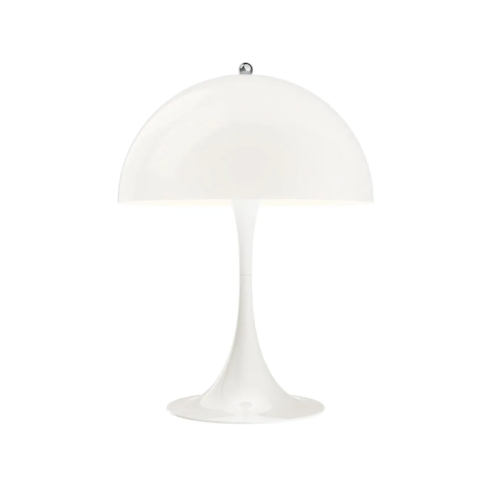 Lampada da tavolo Panthella 320, Acrilico bianco Louis Poulsen