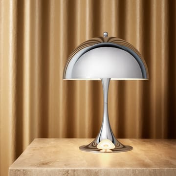 Lampada da tavolo Panthella MINI - Cromo - Louis Poulsen