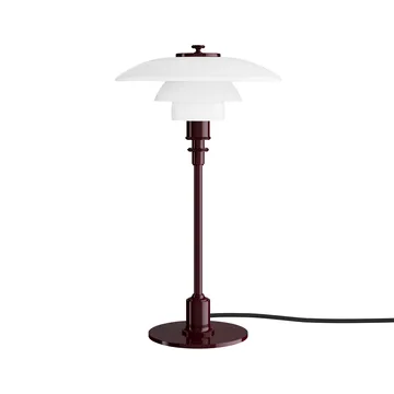 Lampada da tavolo PH 2/1 - Lucido burgundy - Louis Poulsen