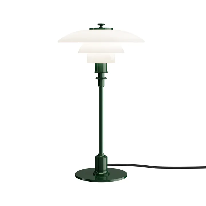 Lampada da tavolo PH 2/1 - Verde intenso lucido - Louis Poulsen