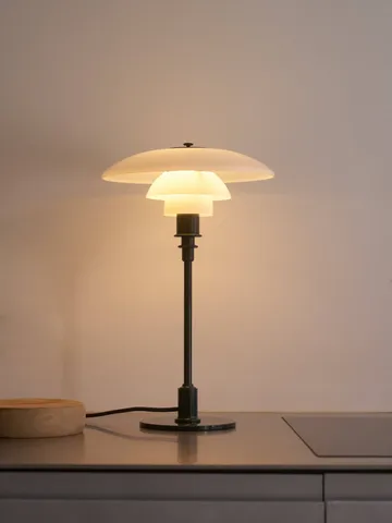 Lampada da tavolo PH 2/1 - Verde intenso lucido - Louis Poulsen