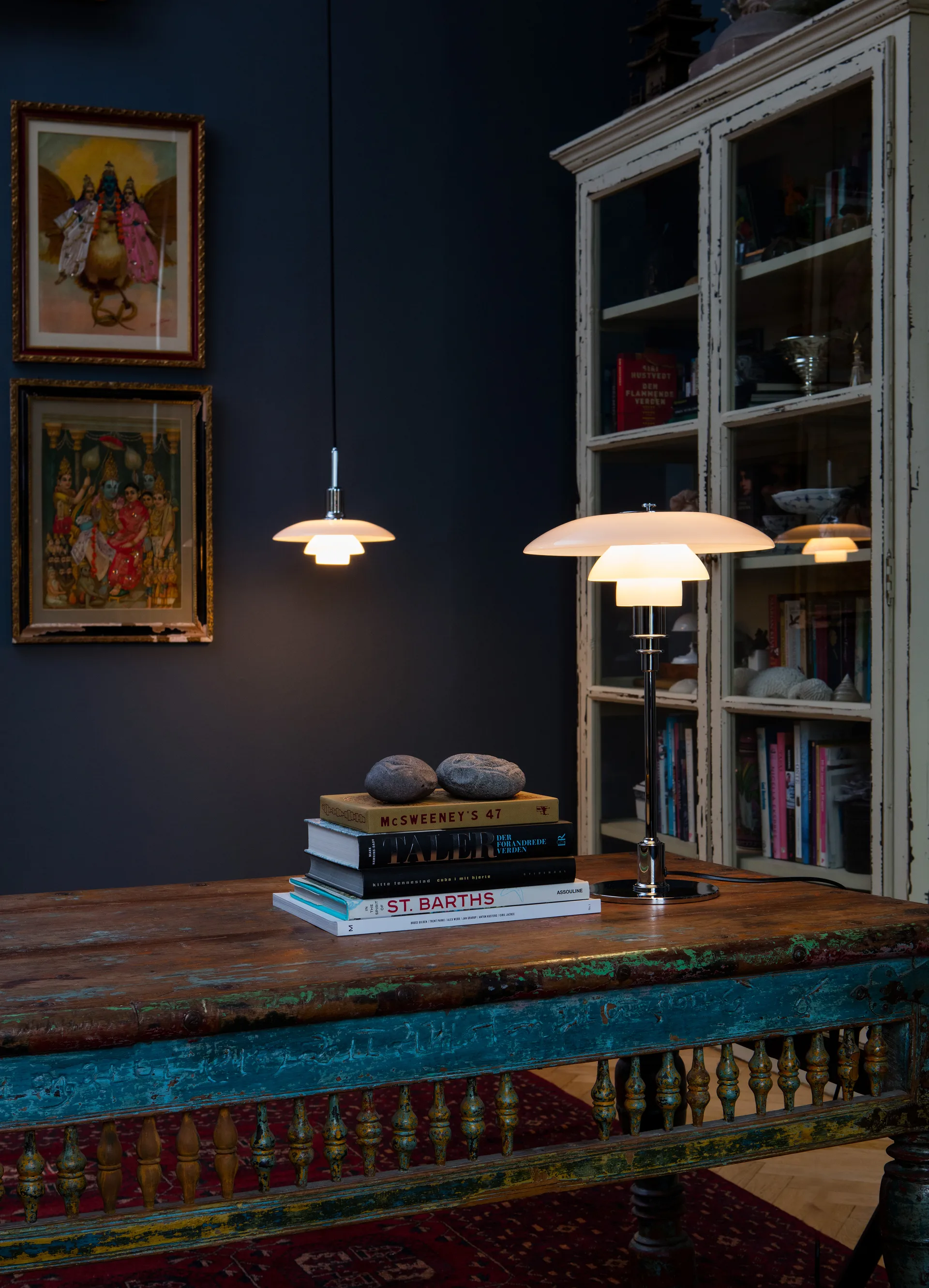 Lampada da tavolo PH 3/2, Cromo Louis Poulsen