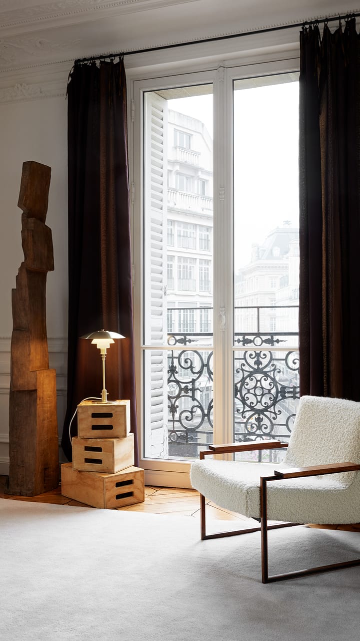 Lampada da tavolo PH 3/2 Limited Edition, Ottone-vetro opalino Louis Poulsen