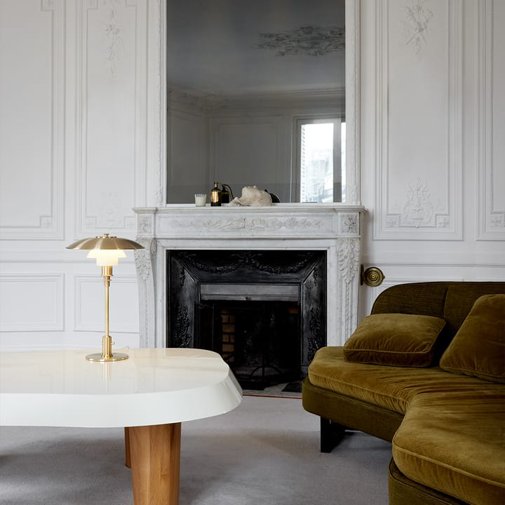 Lampada da tavolo PH 3/2 Limited Edition, Ottone-vetro opalino Louis Poulsen