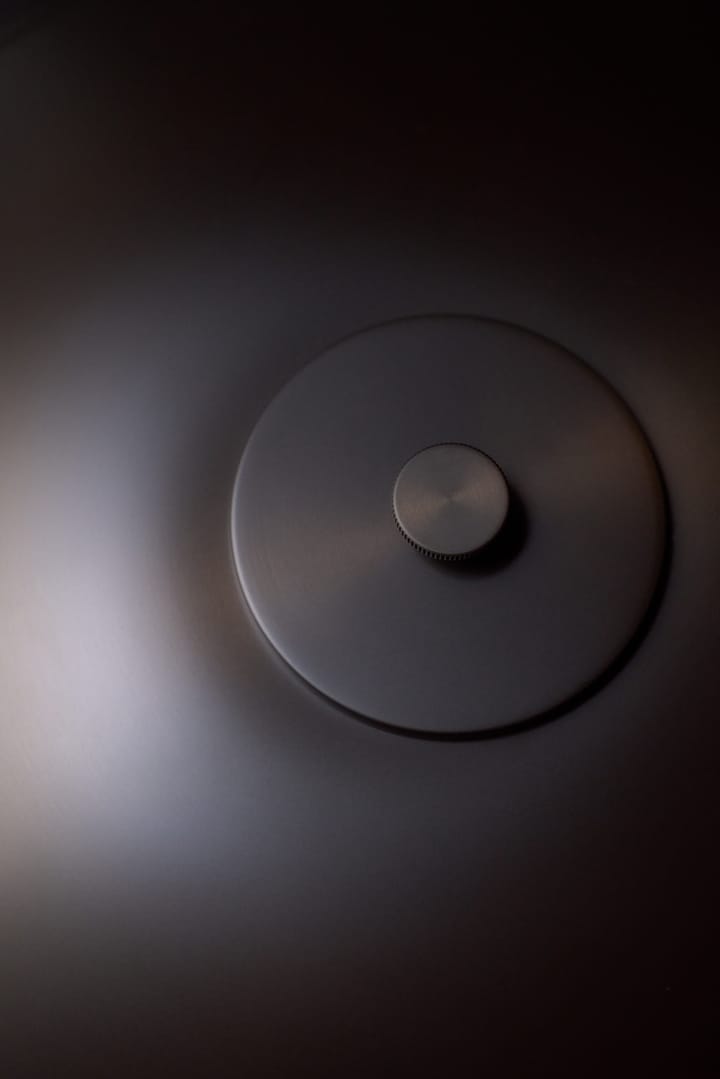 Lampada da tavolo PH 3/2 Luna, Aged brass-vetro opale Louis Poulsen