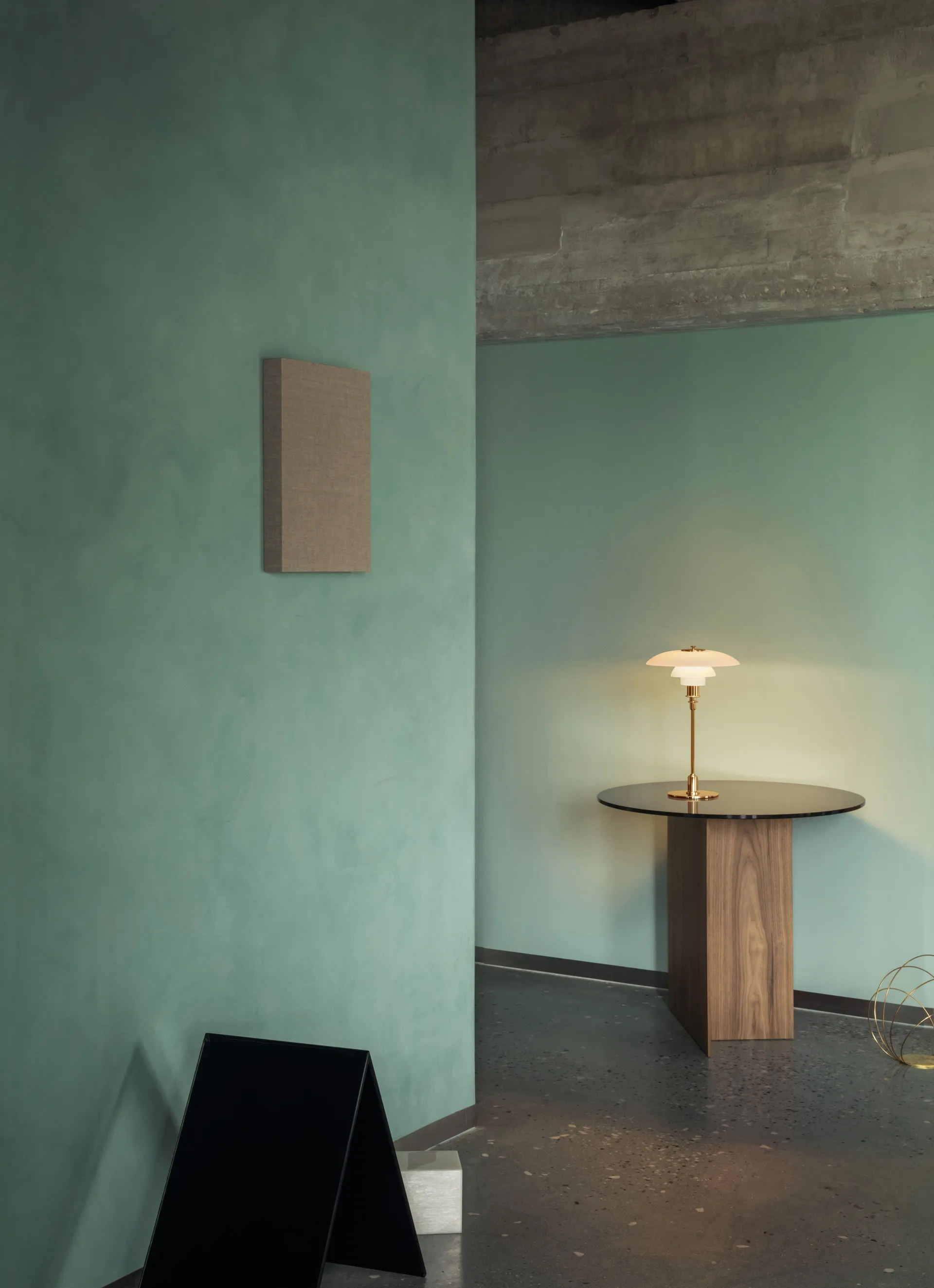 Lampada da tavolo PH 3/2, Ottone Louis Poulsen