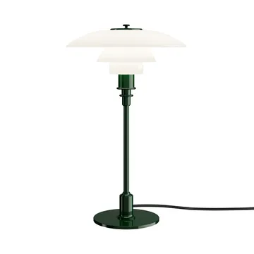 Lampada da tavolo PH 3/2 - Verde intenso lucido - Louis Poulsen