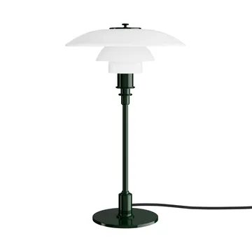 Lampada da tavolo PH 3/2 - Verde intenso lucido - Louis Poulsen