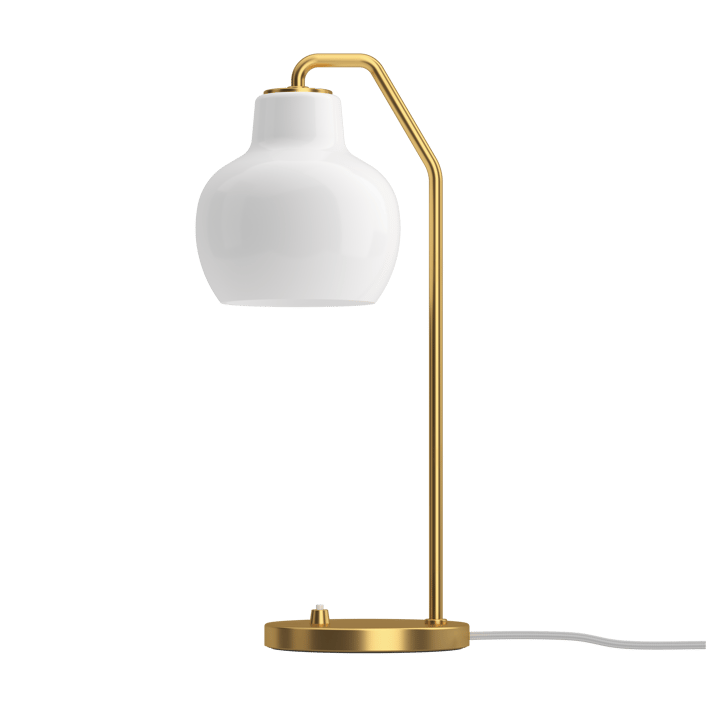Lampada da tavolo VL Ring Crown Ø15 cm - Ottone-vetro opale - Louis Poulsen