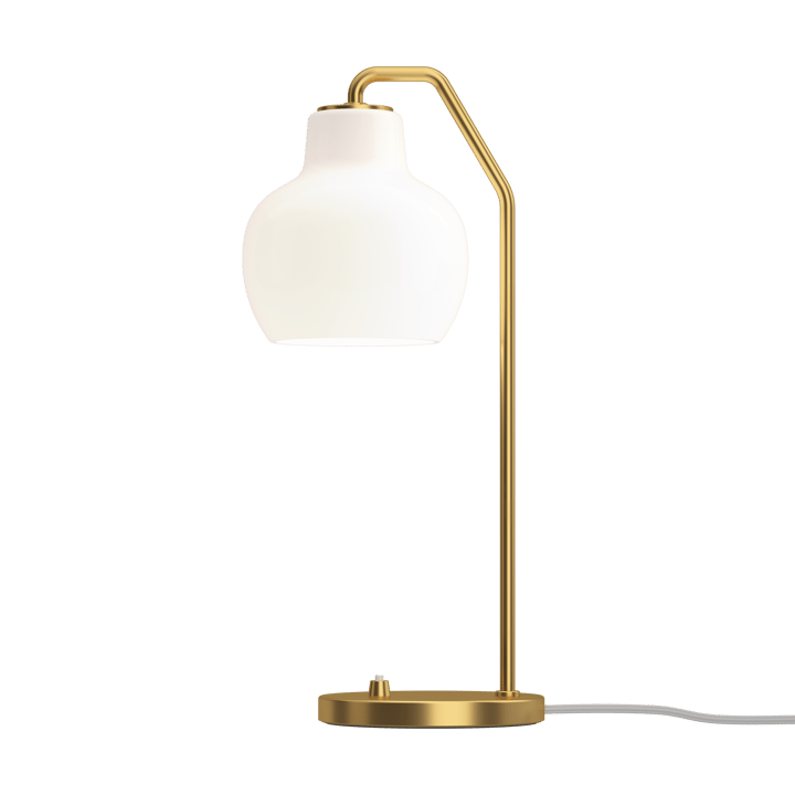 Lampada da tavolo VL Ring Crown Ø15 cm, Ottone-vetro opale Louis Poulsen