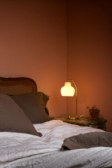 Lampada da tavolo VL Ring Crown Ø15 cm - Ottone-vetro opale - Louis Poulsen