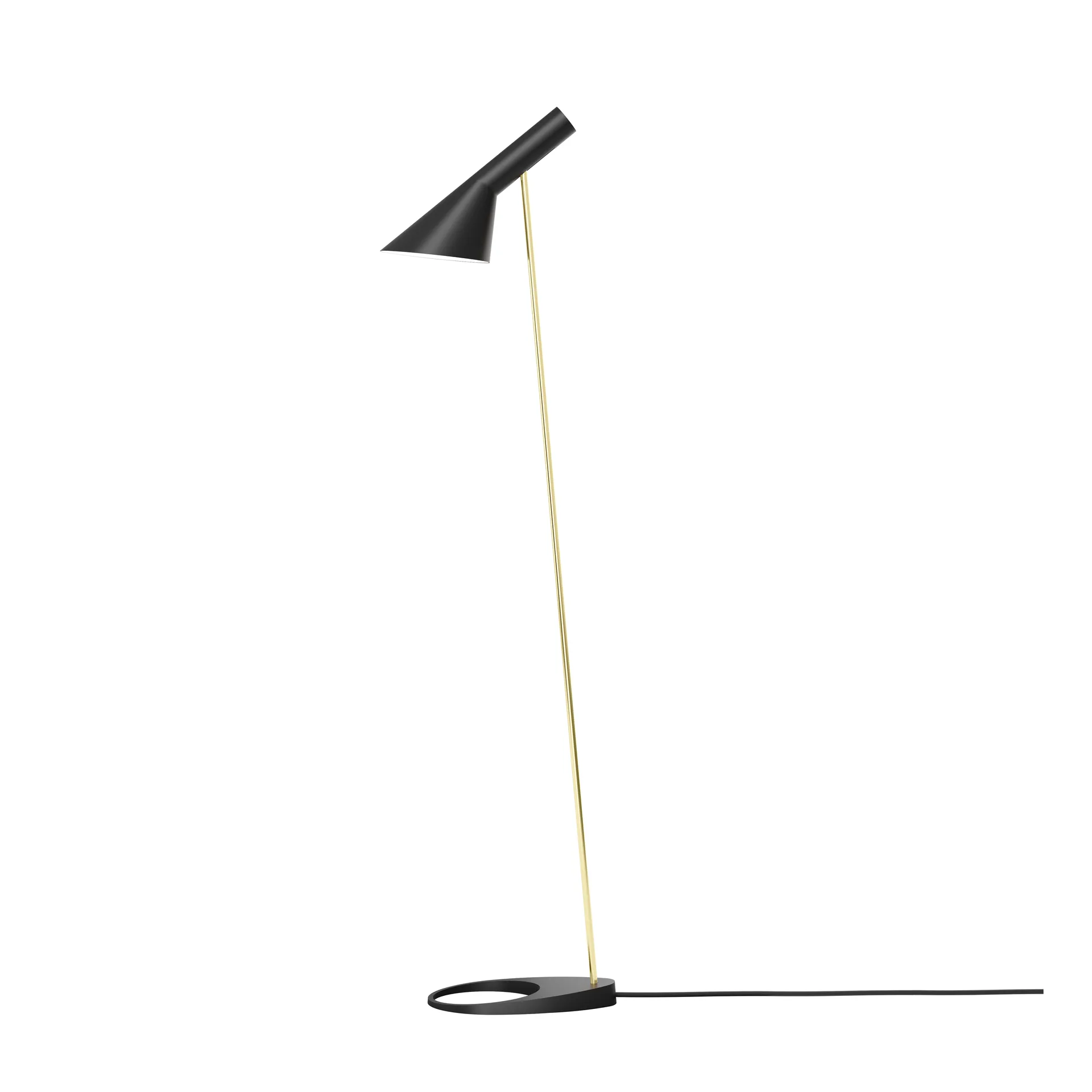 Lampada da terra AJ, Brass-black Louis Poulsen