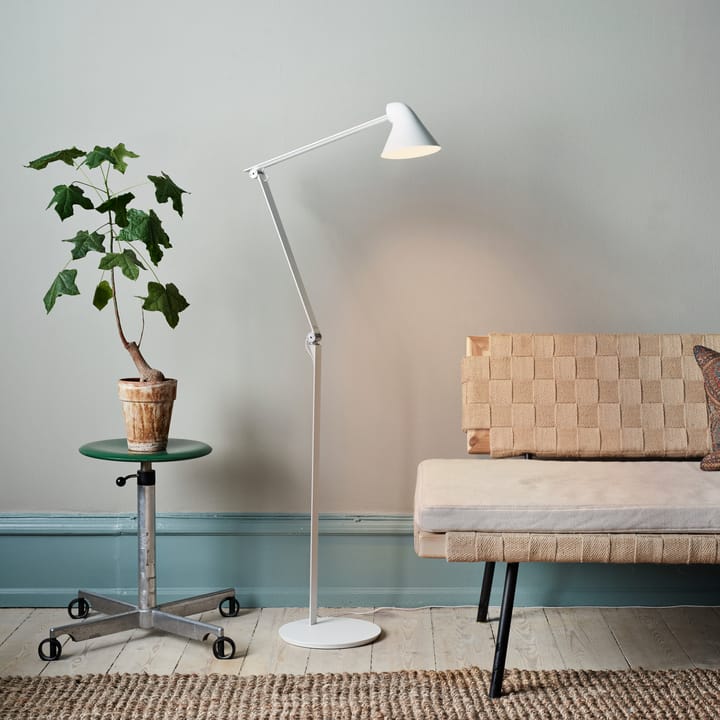 Lampada da terra NJP, Bianco Louis Poulsen