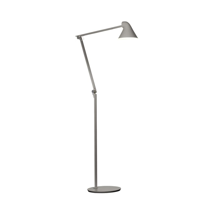 Lampada da terra NJP - Grigio chiaro, LED, 3000k - Louis Poulsen