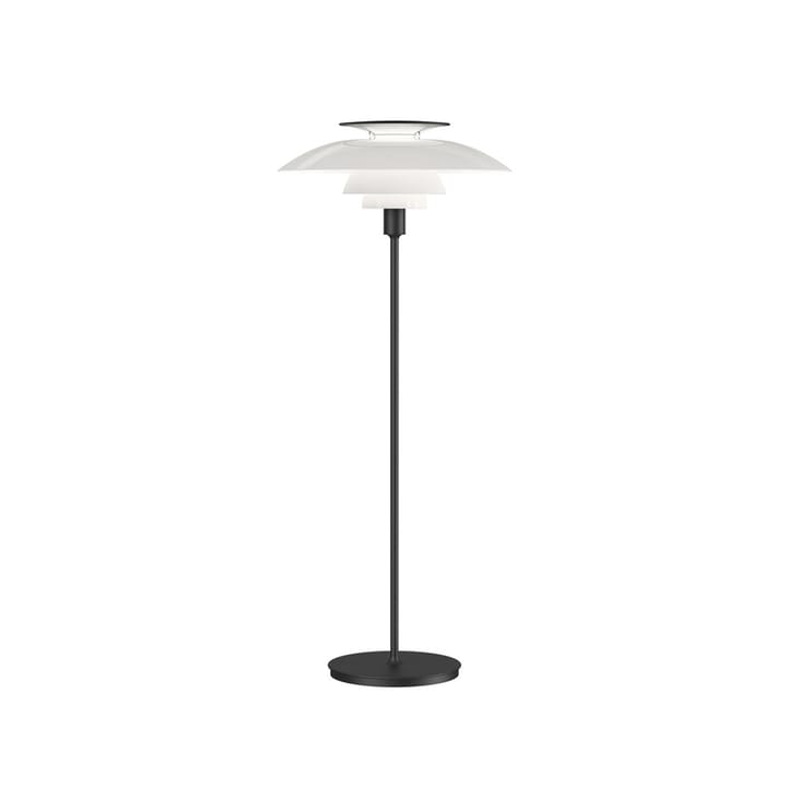 Lampada da terra PH 80 - Nero-acrilico bianco opalino - Louis Poulsen