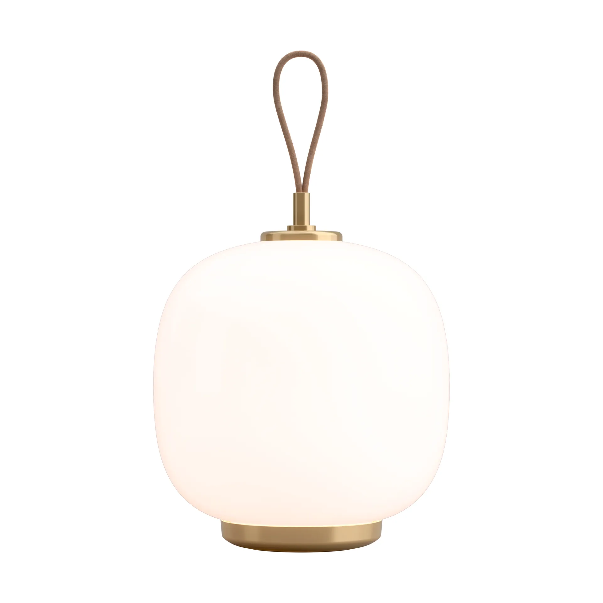 Lampada portatile VL45 Radiohus Ø17,5 cm, Brass-pale rose glass Louis Poulsen