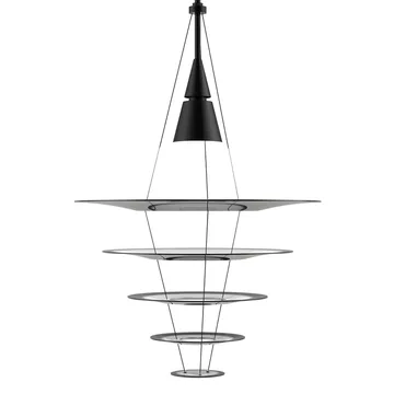 Lampadario Enigma 545 - Nero - Louis Poulsen