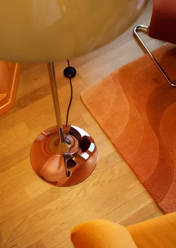 Panthella 500 lampada da terra - Original opal brown - Louis Poulsen