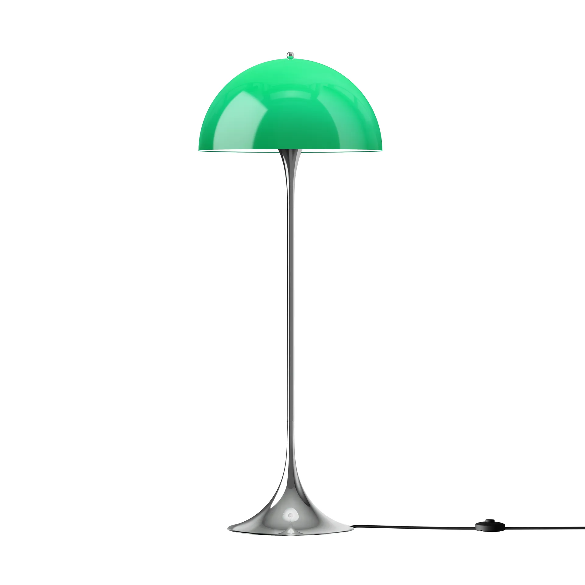 Panthella 500 lampada da terra, Original opal green Louis Poulsen