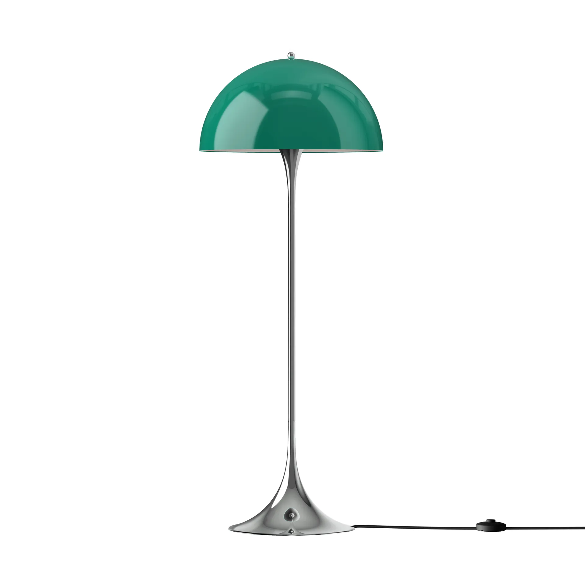 Panthella 500 lampada da terra, Original opal green Louis Poulsen
