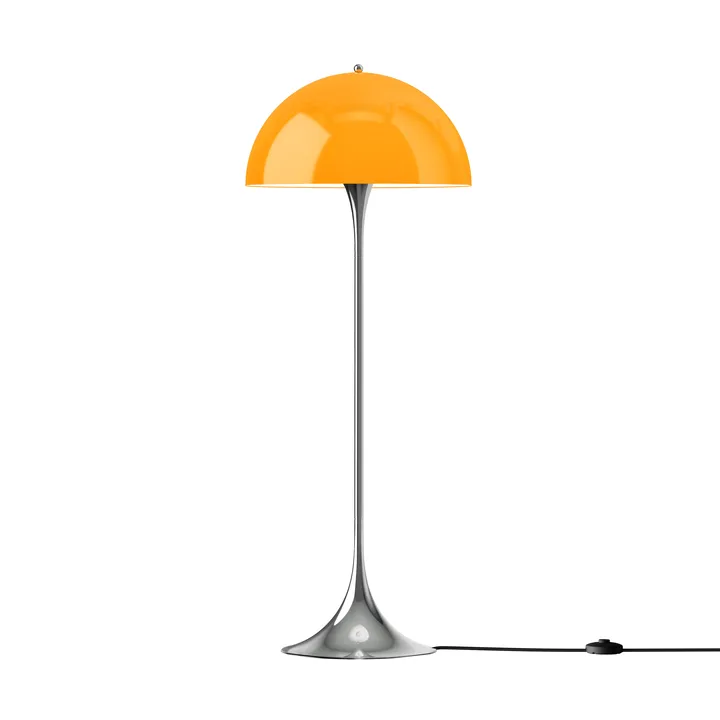 Panthella 500 lampada da terra - Original opal orange - Louis Poulsen
