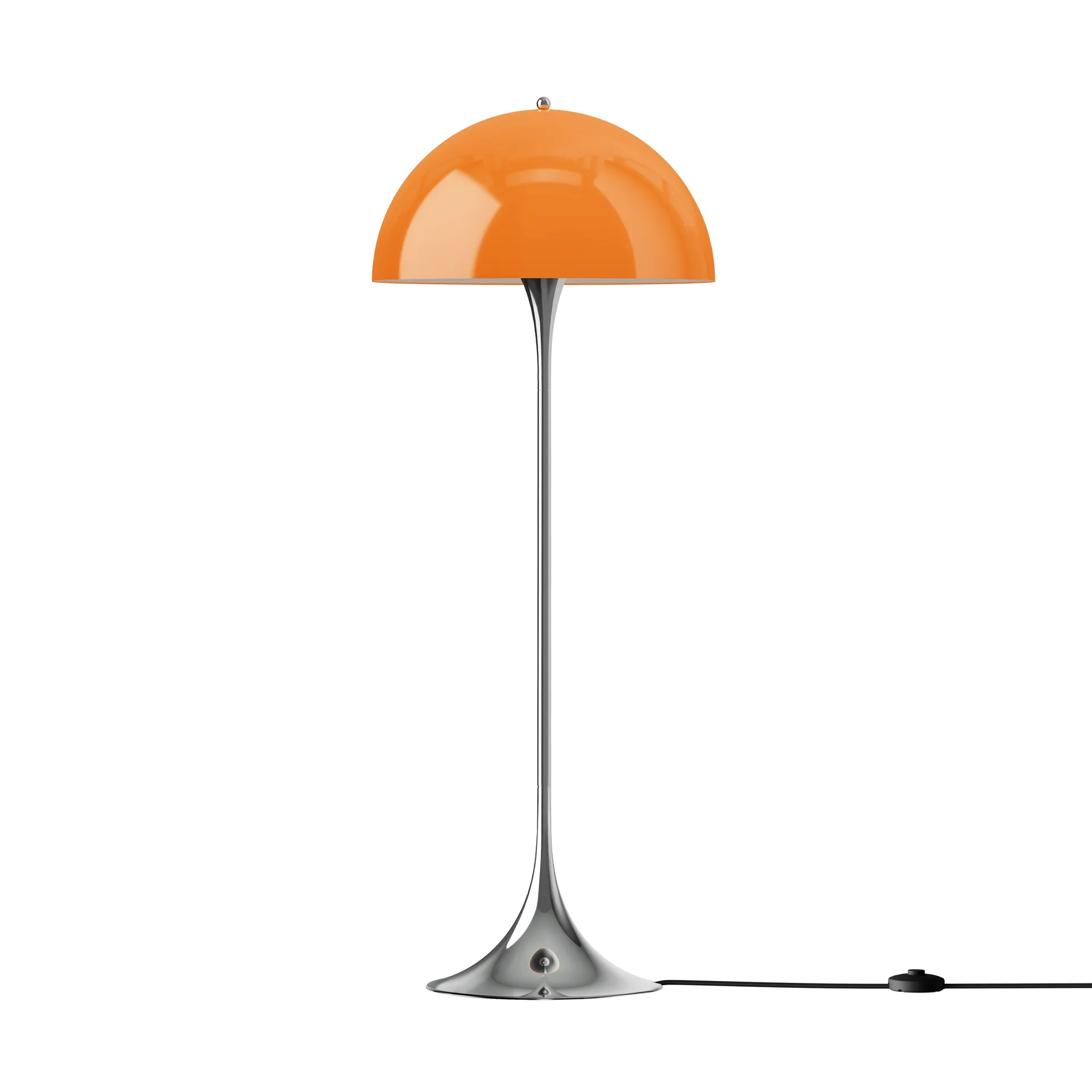 Panthella 500 lampada da terra, Original opal orange Louis Poulsen