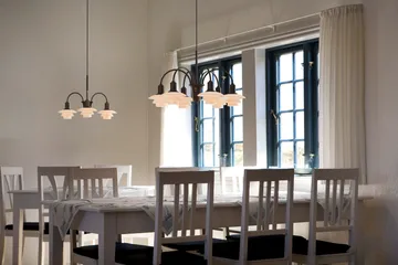 PH 1/1 Chandelier Centenary Edition lampadario - Brass-dusty terracotta, 3 bracci - Louis Poulsen