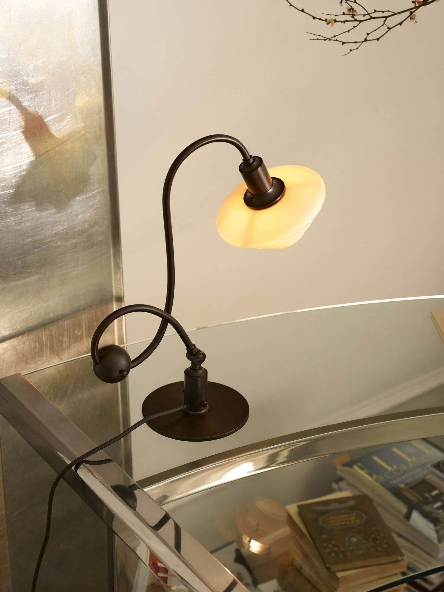 PH 1/1 Piano lampada da tavolo, Terracotta polverosa Louis Poulsen