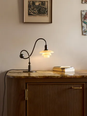 PH 1/1 Piano lampada da tavolo - Terracotta polverosa - Louis Poulsen