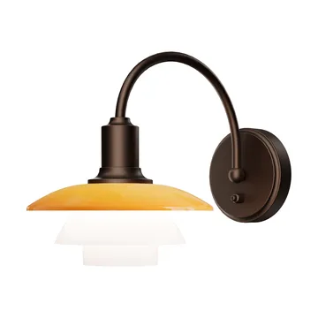 PH 2/2 Centenary Edition applique - Ambra-opal white, installazione rapida - Louis Poulsen