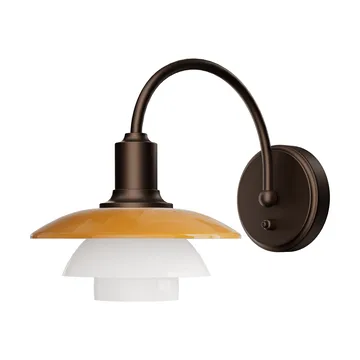 PH 2/2 Centenary Edition applique - Ambra-opal white, installazione rapida - Louis Poulsen