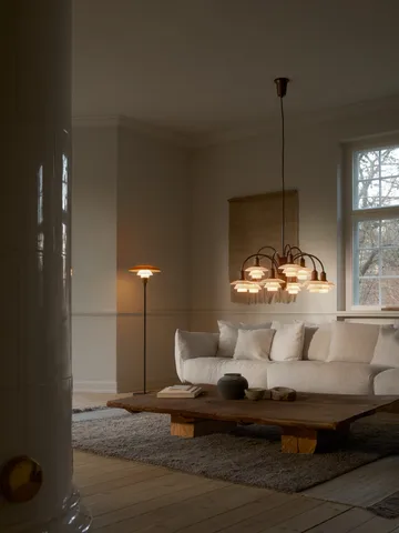 PH 3½-2½ lampada da terra Centenary Edition - Amber-opal white - Louis Poulsen