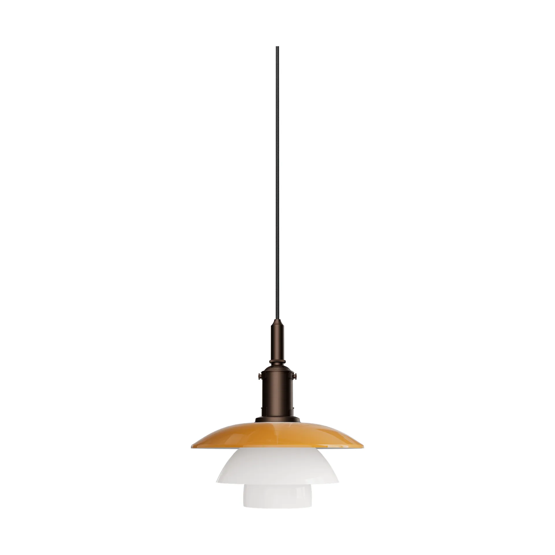 PH 3/3 pendant Centenary Edition, Amber-Opal white Louis Poulsen