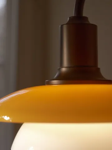PH 3/3 pendant Centenary Edition - Amber-Opal white - Louis Poulsen