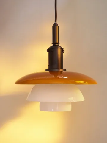 PH 3/3 pendant Centenary Edition - Amber-Opal white - Louis Poulsen
