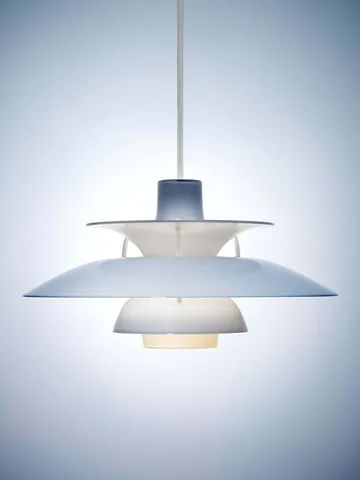 PH 5 lampada a sospensione Ø32 cm - Opal pale blue - Louis Poulsen