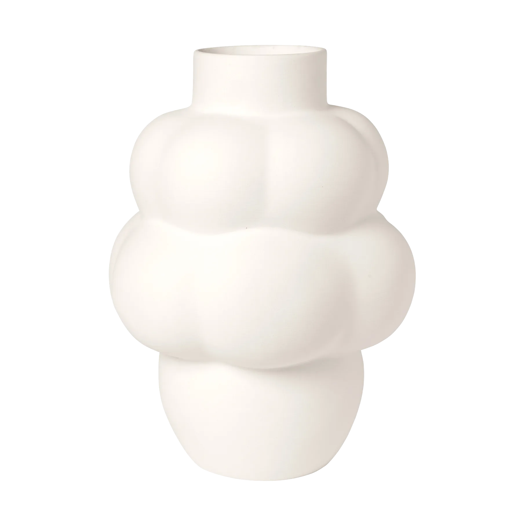 Vaso Balloon 04 Petit 18 cm, Raw White Louise Roe